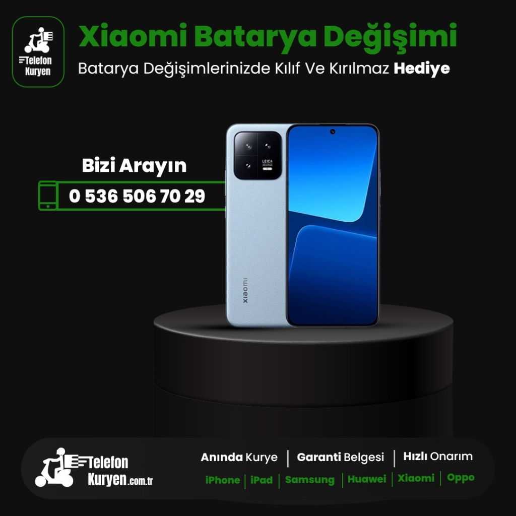 Xiaomi Batarya Değişimi 